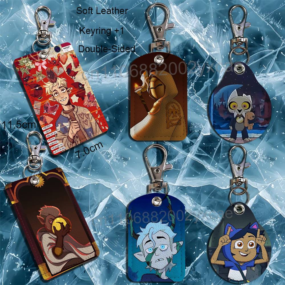 Lanyard Badge Holder - Кожаный брелок-держатель для бейджей Flapjack Hunter