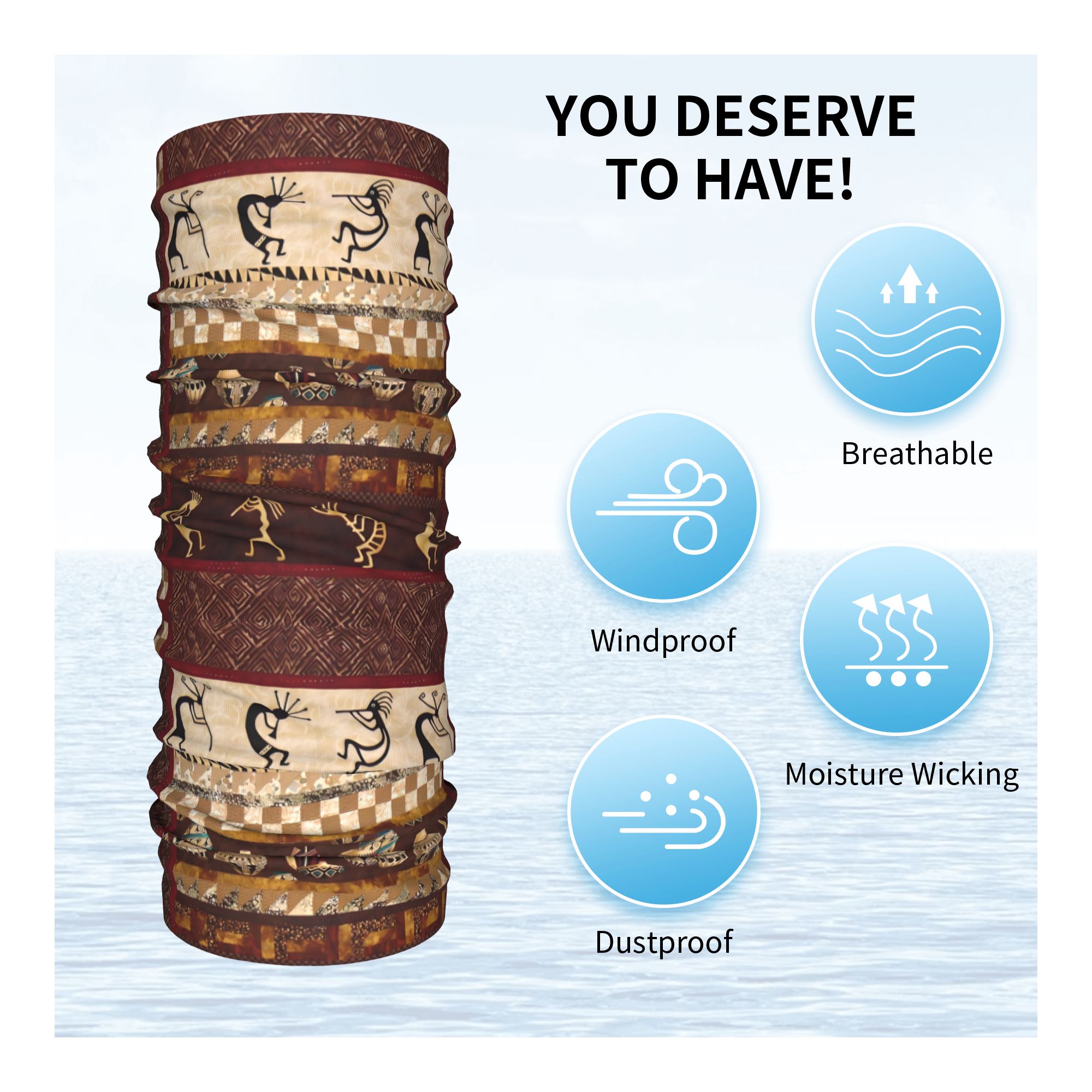 Зимняя повязка на голову Kokop – обзор и цена Neck Warmer Tube