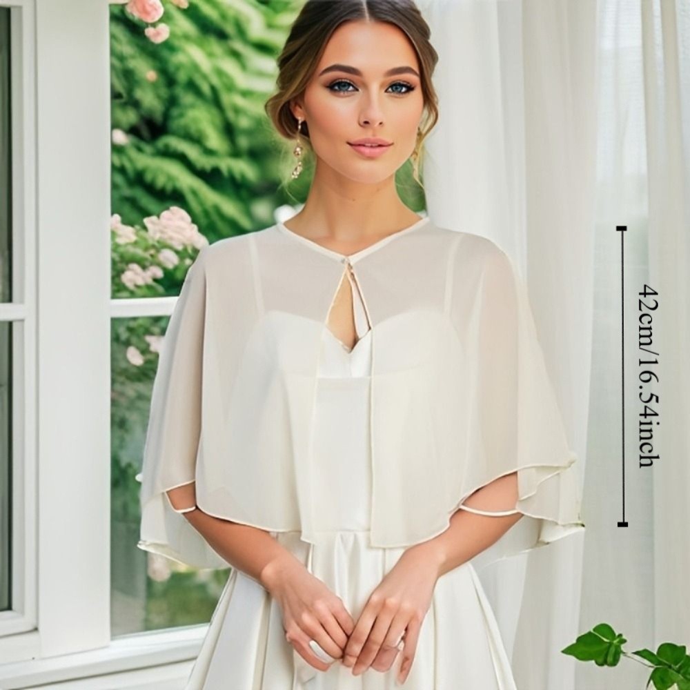Винтажная прозрачная шифоновая – обзор и цена Stole Wedding Shawl