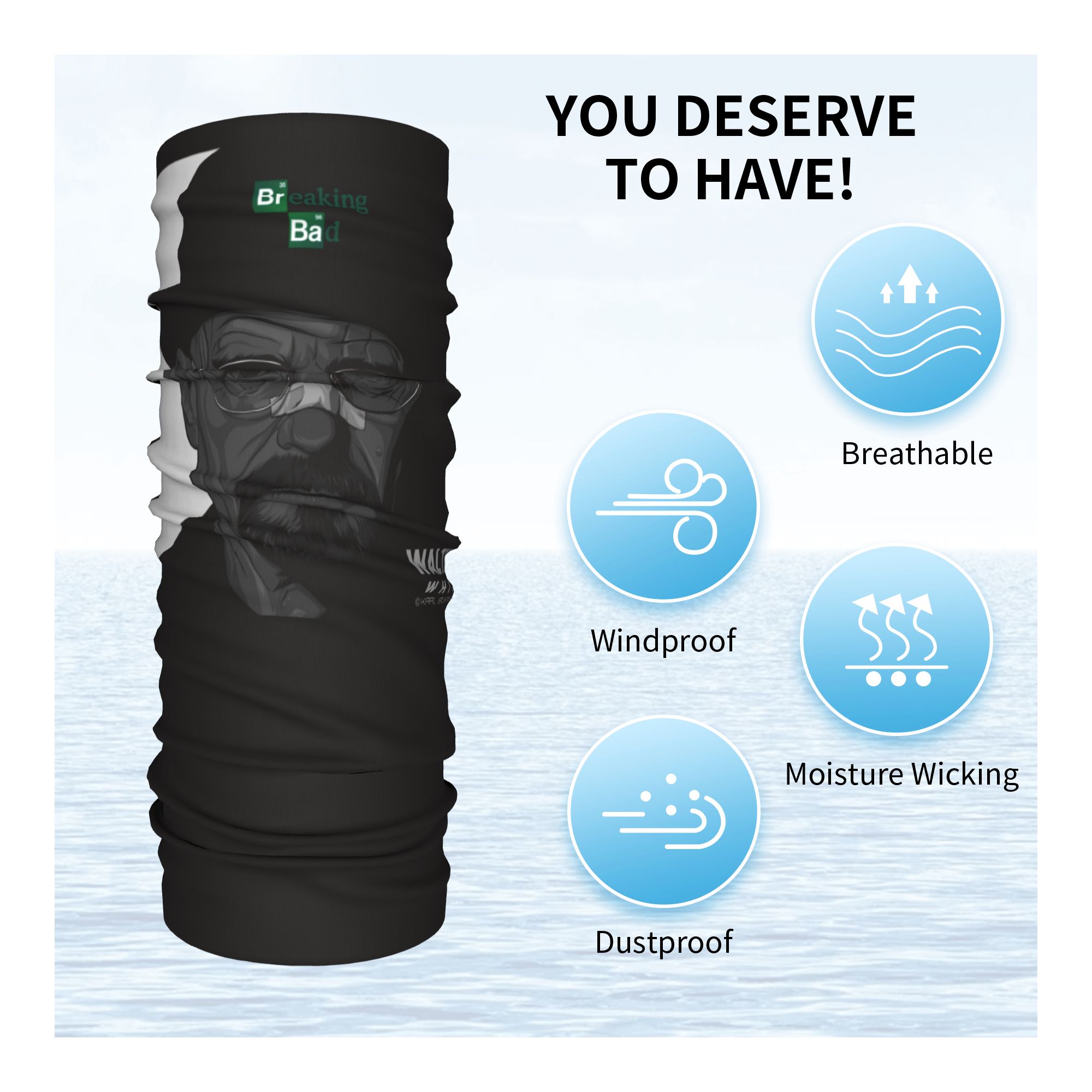 Многофункциональный зимний шар – обзор и цена Neck Warmer Tube
